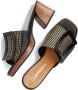 Noa Harmon 9262 Slipper zwart combi 40 - Thumbnail 6