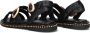 NOA HARMON Sandalen Dames 9737 Maat: 39 Materiaal: Leatherlook Kleur: Zwart - Thumbnail 4