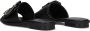 NOA HARMON Slippers Dames 9736 Maat: 36 Materiaal: Leer Kleur: Zwart - Thumbnail 4