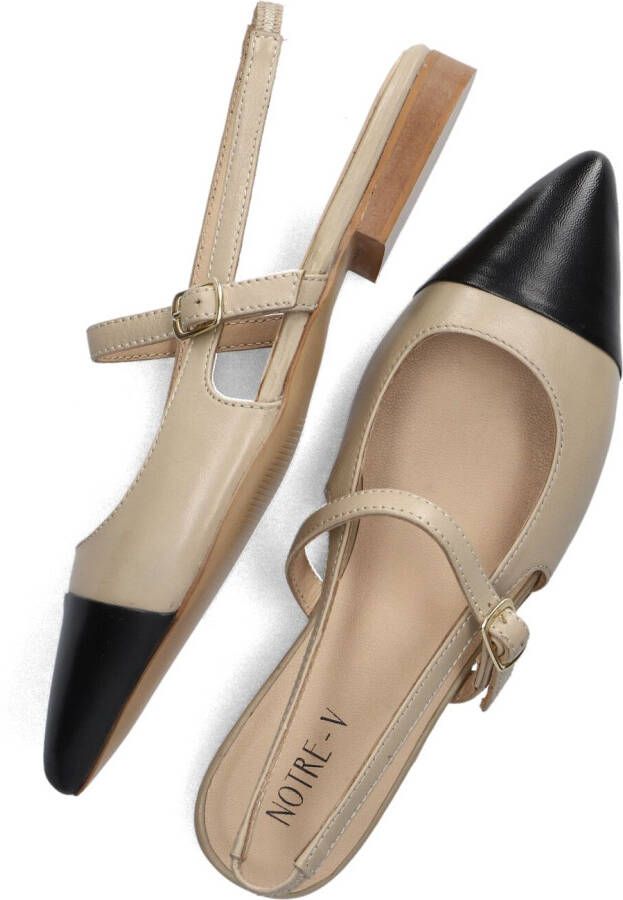 NOTRE-V Beige Schoenen Vk1154