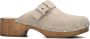 Notre-v Dames Clogs 7743 Beige Dames - Thumbnail 3