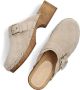 Notre-V 7743 Clogs Dames Beige - Thumbnail 5