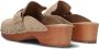 Notre-v Dames Clogs 8504 Beige Dames - Thumbnail 3