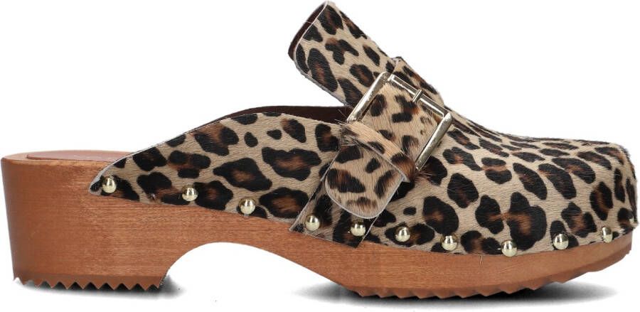 NOTRE-V Beige Clogs 8504