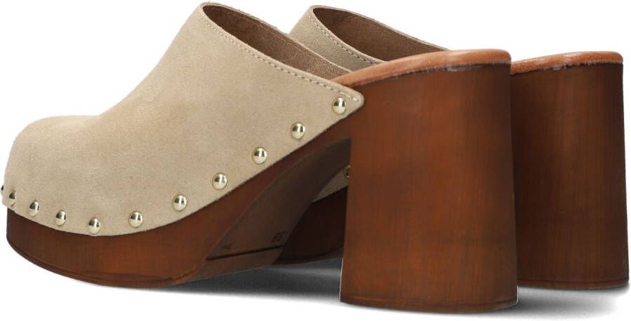 NOTRE-V Beige Clogs 8726