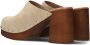 Notre-v Dames Clogs 8726 Beige Dames - Thumbnail 3