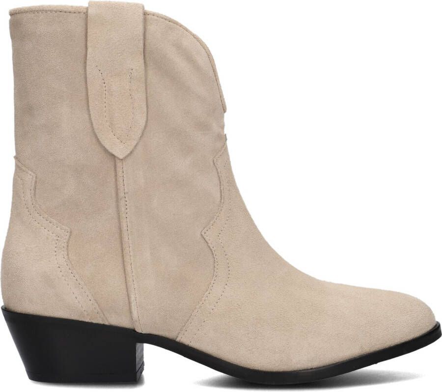 NOTRE-V Beige Enkellaarsjes 06 51