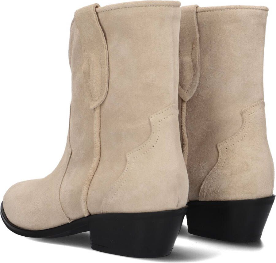 NOTRE-V Beige Enkellaarsjes 06 51