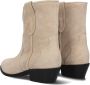 Bruin Tinten 06 51 Enkellaarsjes Enkelboots Dames Beige - Thumbnail 3