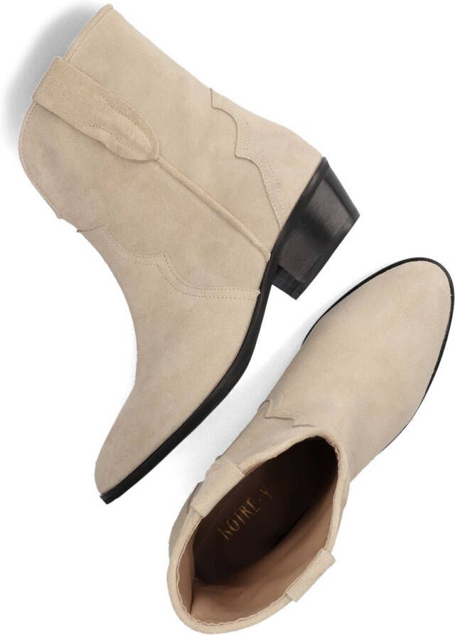 NOTRE-V Beige Enkellaarsjes 06 51