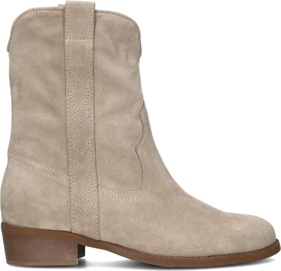 NOTRE-V Beige Enkellaarsjes 08-463