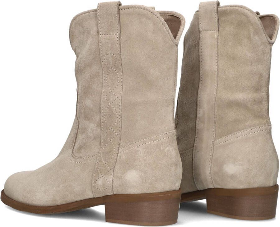 NOTRE-V Beige Enkellaarsjes 08-463