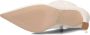 Notre-V 19536 Enkellaarsjes Enkelboots met rits Dames Beige - Thumbnail 5