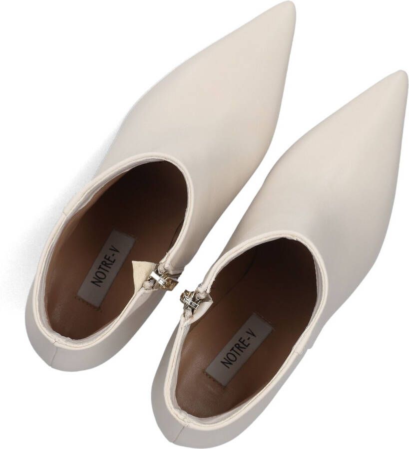 NOTRE-V Beige Enkellaarsjes 19536