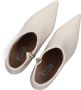Notre-V 19536 Enkellaarsjes Enkelboots met rits Dames Beige - Thumbnail 6