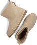 Notre-V 2204-03 1 Enkellaarsjes Enkelboots Dames Beige - Thumbnail 5