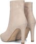 Notre-V 26533 Enkellaarsjes Enkelboots met rits Dames Beige - Thumbnail 3