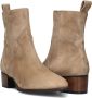 Notre-v Beige Suède Enkellaarzen Stijlvol Model Beige Dames - Thumbnail 6