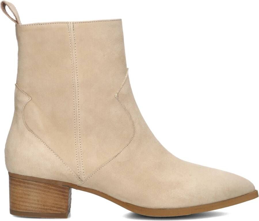 NOTRE-V Beige Enkellaarsjes 3231
