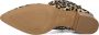Notre-V 3231 Enkellaarsjes Enkelboots met rits Dames Beige - Thumbnail 5
