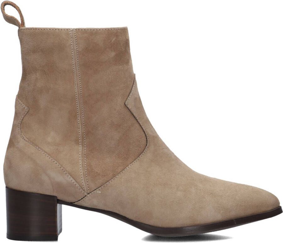 NOTRE-V Beige Enkellaarsjes 63231