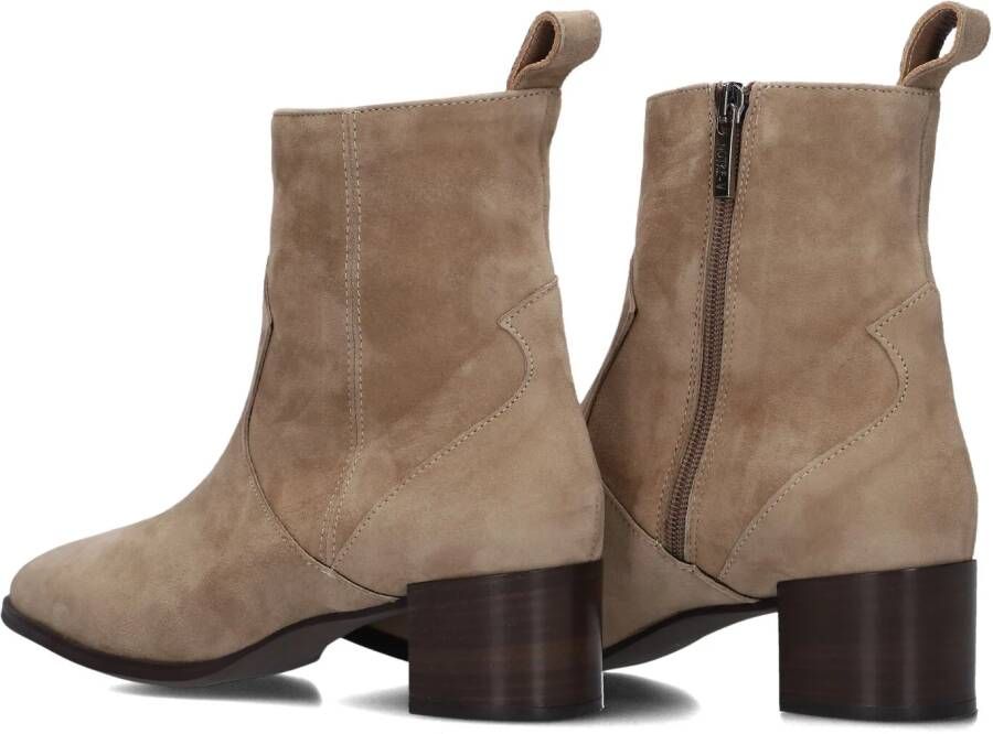 NOTRE-V Beige Enkellaarsjes 63231