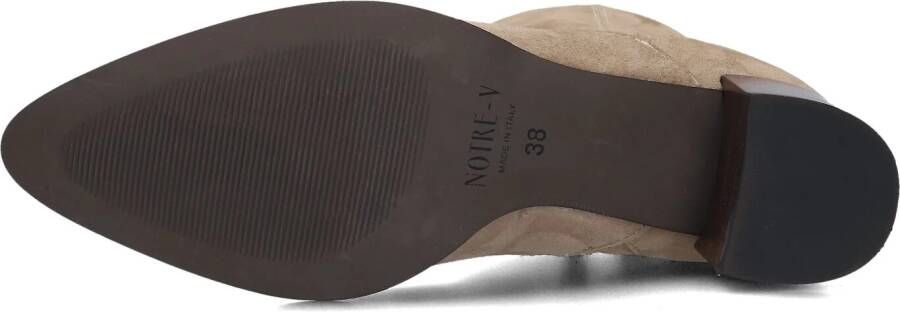 NOTRE-V Beige Enkellaarsjes 63231