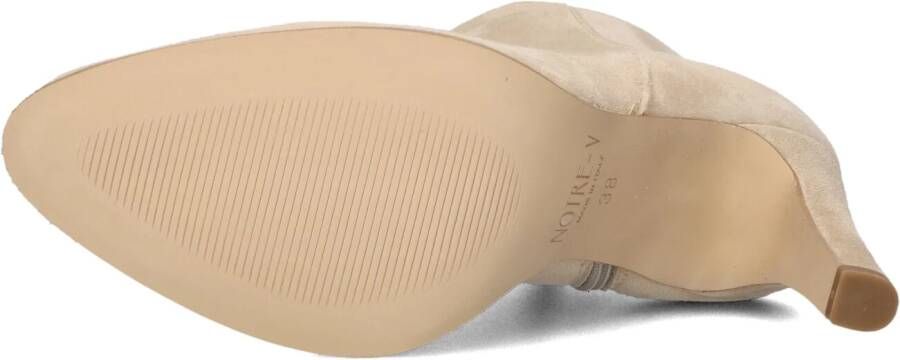 NOTRE-V Beige Enkellaarsjes 7433
