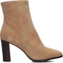 Notre-V 97436 Enkellaarsjes Enkelboots met rits Dames Beige - Thumbnail 3