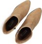 Notre-V 97436 Enkellaarsjes Enkelboots met rits Dames Beige - Thumbnail 5