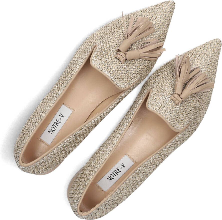 NOTRE-V Beige Loafers 12228