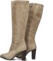 Notre-V 97490 Laarzen Suède Dames Beige - Thumbnail 3