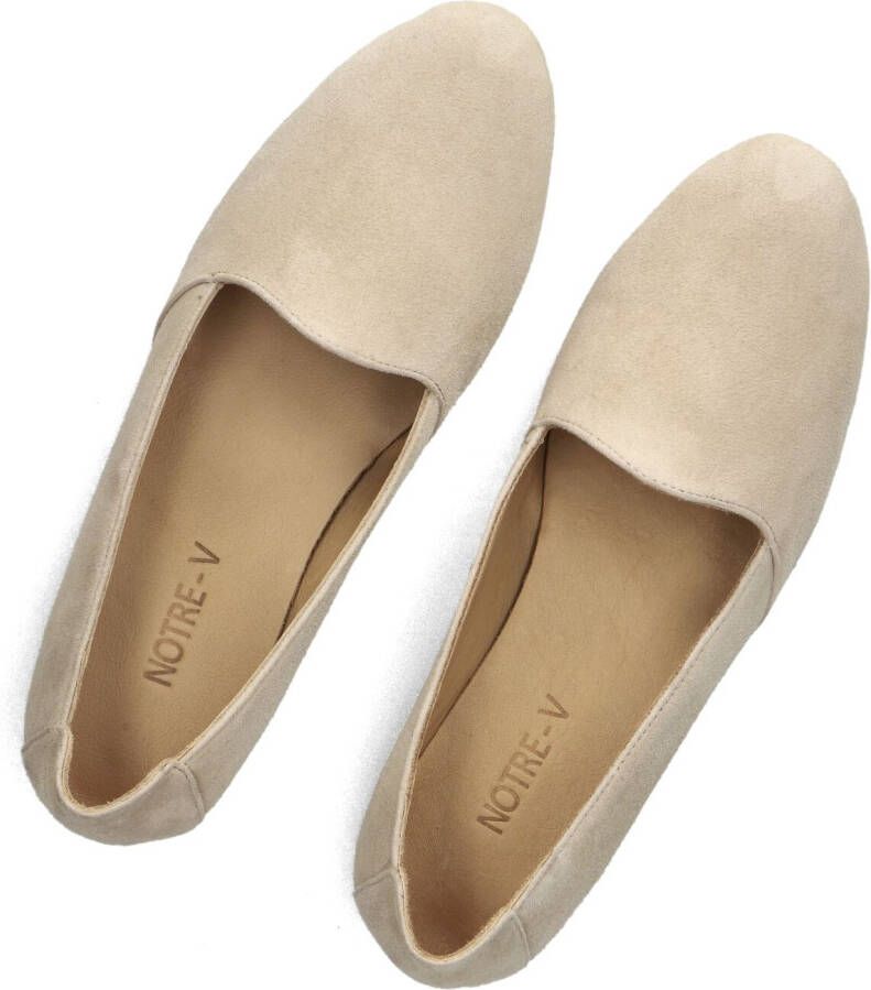 NOTRE-V Beige Loafers 11869