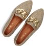 Notre-V 4605 Loafers Instappers Dames Beige - Thumbnail 6