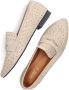 Notre-V 4625 Loafers Instappers Dames Beige - Thumbnail 6