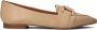 Chain Detail bruin Tinten 49184 Loafers Instappers Dames Beige - Thumbnail 2