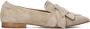 Notre-V 5672 Loafers Instappers Dames Beige - Thumbnail 3