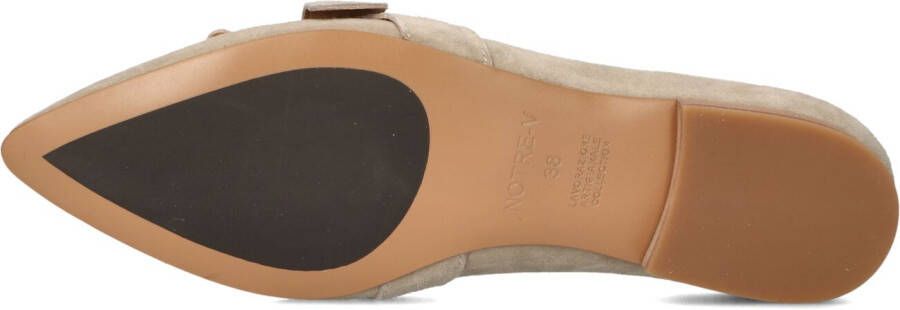 NOTRE-V Beige Loafers 5672