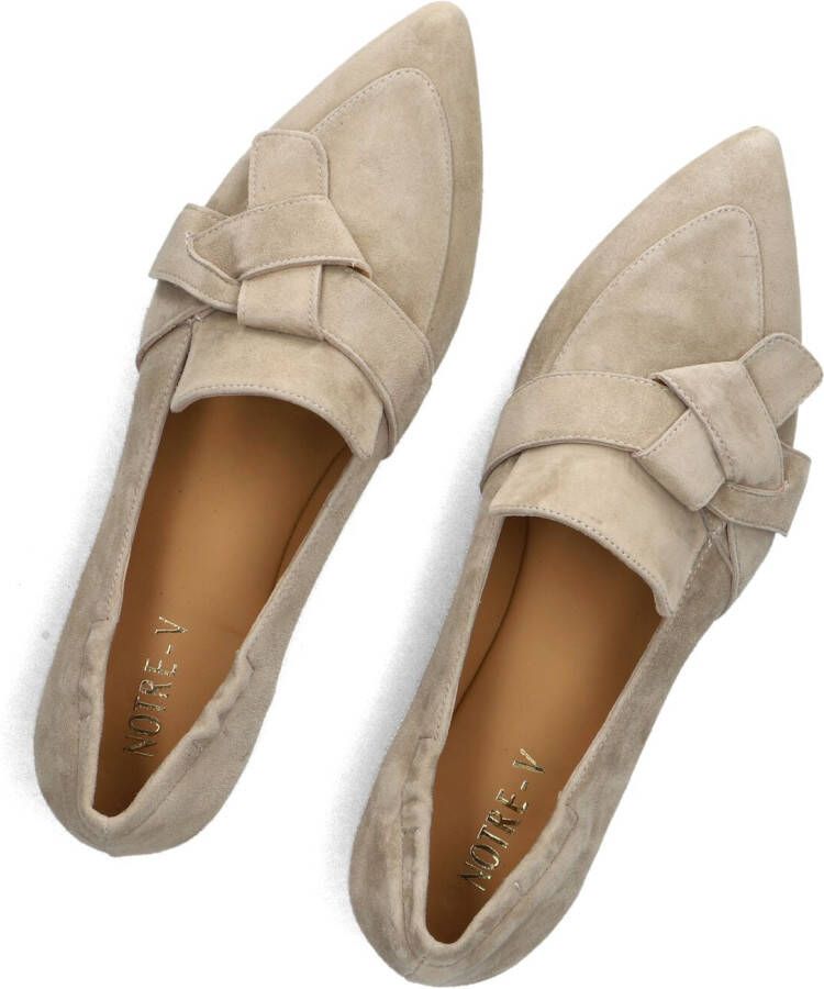 NOTRE-V Beige Loafers 5672