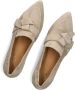 Notre-V 5672 Loafers Instappers Dames Beige - Thumbnail 6