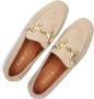 Notre-V 6112 Loafers Instappers Dames Beige - Thumbnail 6