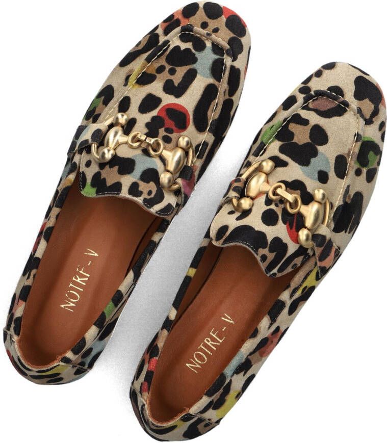 NOTRE-V Beige Loafers 6112
