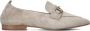 Notre-V 8015 Loafers Instappers Dames Beige - Thumbnail 3