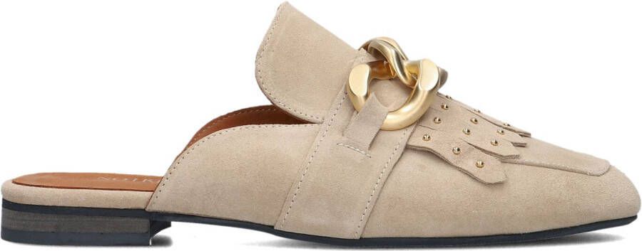 NOTRE-V Beige Muiltjes 5649