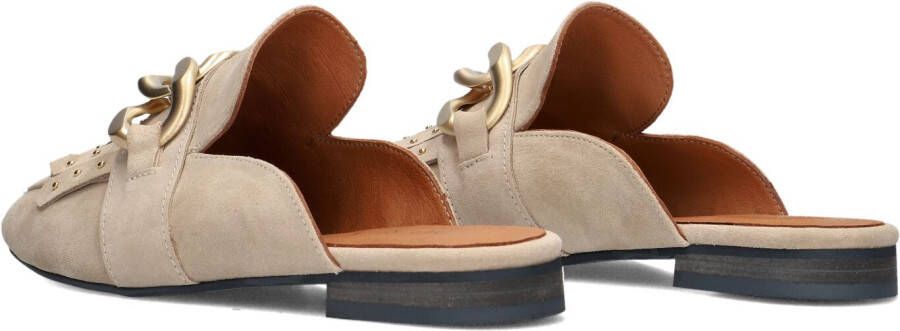 NOTRE-V Beige Muiltjes 5649