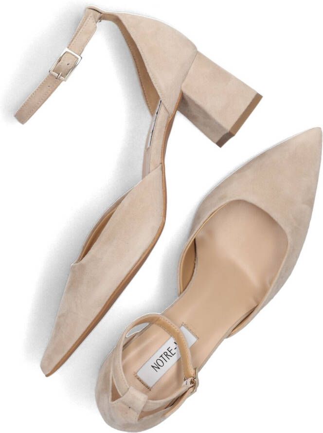 NOTRE-V Beige Pumps 35514