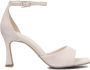 Bruin Tinten 8510 Sandalen Dames Beige - Thumbnail 2