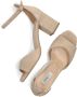 Notre-v Dames Sandalen 16054 Beige Dames - Thumbnail 7