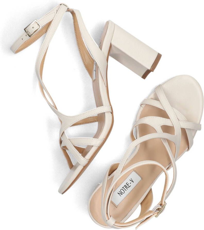 NOTRE-V Beige Sandalen 22527