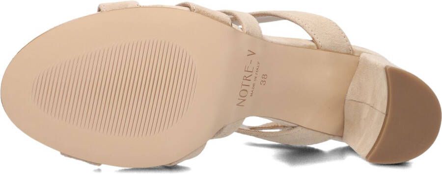 NOTRE-V Beige Sandalen 22552